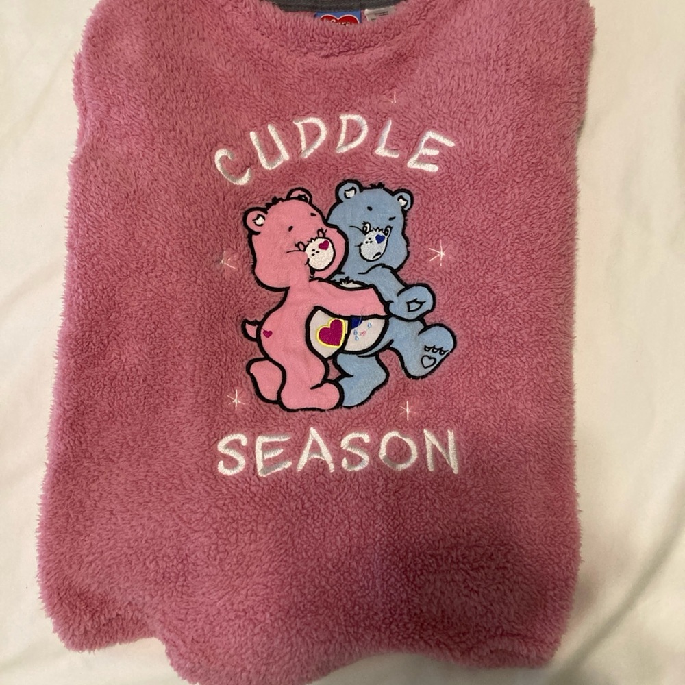Care Bears Pullover Sherpa Sweatshirt Cuddle Season XLarge Ladies - Picture 5 of 6